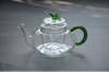 Manufacturer Green Borosilicate Glass Coffee Tea Set