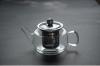 Customized Logo Handmade Pyrex Glass Teapot With Infuser