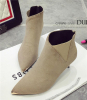 Women elastic band ankle shoes