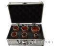 Stone Ceramic Drilling Diamond Core Drill Set 6pcs / Set High Efficiency