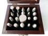 20pcs/set Diamond Mounted Points With Wooden Box For Carving / Sanding