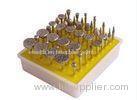 50pcs Diamond Abrasive Mounted Points Diamond Indenters For Carving / Etching