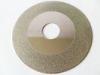Silver Electroplated 7 Inch Diamond Saw Blade For Glass / Ceramic Tile