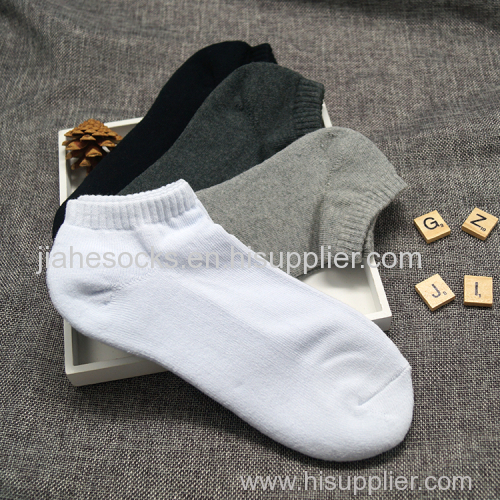 Custom Low Cut Knitting Comfortable Terry Sports Socks