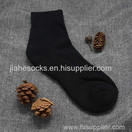 Fashion Design Thicken Terry Cotton Sport Socks For Men