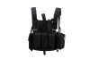 Tactical Carrier Adjustable Vest Black