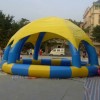 0.6mm PVC Inflatable Pool With Dome Tent