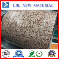 Stone grain prepainted steel coil