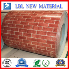 Brick grain prepained steel coil