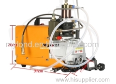 300bar air compressor for condor valve air tank 6.8L air bottle 300bar air pump