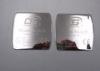 Titanium Metal Label Plates Custom Engraved Metal Signs Mirror Surface Laser Logo