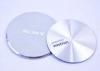 Decoration Micro Metal Stamping Parts CD Line Chamfer Edge Silk Screen Logo