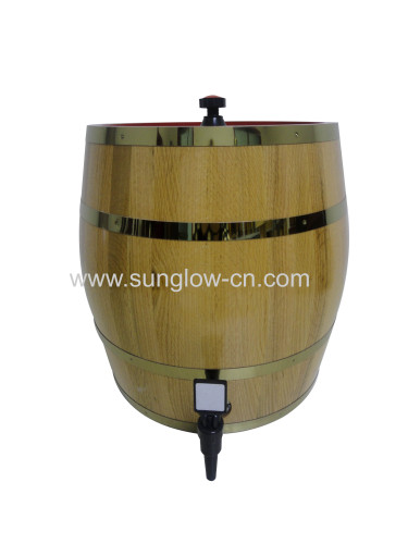 20L Wooden Barrel With 304 Stainless Steel Tank