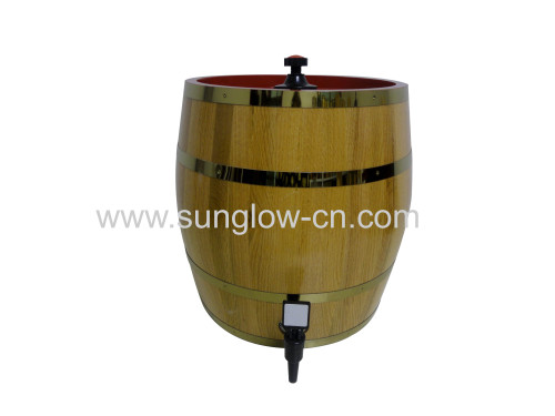 20L Wooden Barrel With 304 Stainless Steel Tank