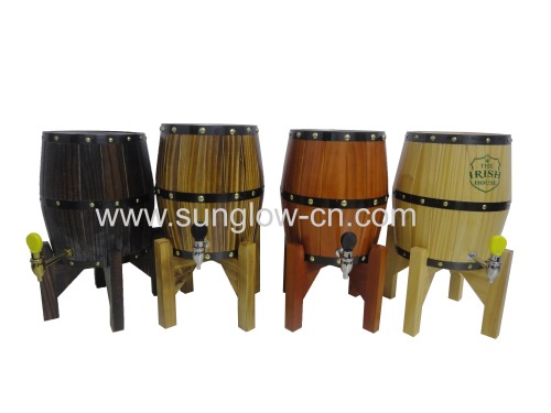 5L Wooden Barrel With 304 Stainless Steel Tank