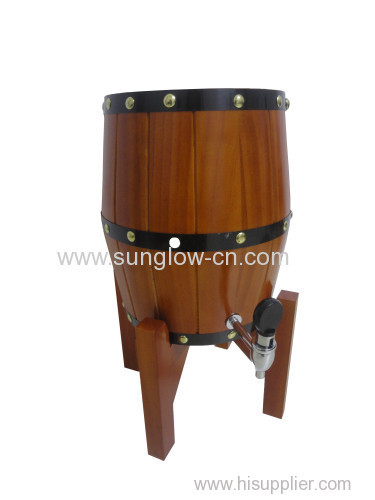 5L Wooden Barrel With 304 Stainless Steel Tank