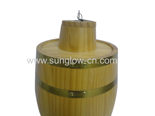 5L Wooden Barrel With 304 Stainless Steel Tank and Key