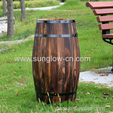 10L/20L/30L Burnt Wooden Barrel