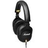 Marshall Audio Monitor Stereo Professional Over-the-Ear Headphones With Mic Black