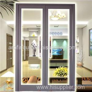 Chinese Factory Made Impact Resistance Commercial Type Aluminium Spring Door