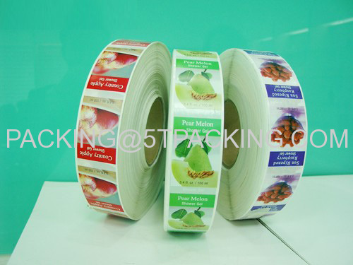 Green and Healthy Plastic Adhesive Labels for Fruits Sales Promotion
