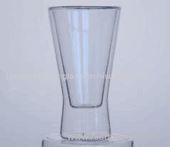 Double Wall Glass Tumbler Borosilicate Double Wall Drinking Glass