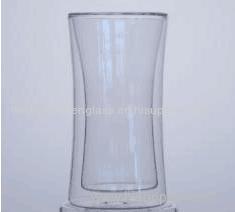 Good quality manufacture double wall drinking shot glass