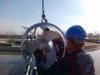 Horizontal Explosion Proof Submersible Mixer Self - Cleaning With Dome