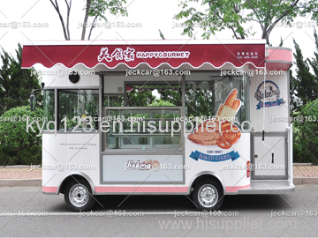 Electric food truck for baking