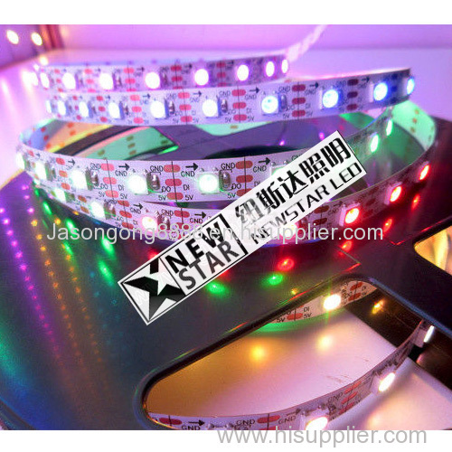 Full magic color dc5v 5meter programmable RGB sk6812 addressable led strip addressable digital sk6812 strip light