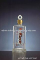 Glass bottle for Wine/ whisky/ vodka /liquor industry