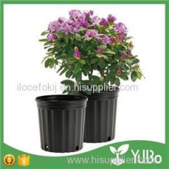 7 Gallon Black Large Outdoor Flower Pots For Plants