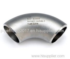 SR elbow 90 degree A234WPB carbon steel buttwelding