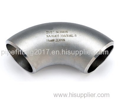 SR elbow 90 degree A234WPB carbon steel buttwelding