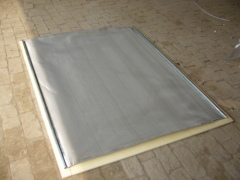 Stainless Steel Wire Mesh with Wrapped Edge