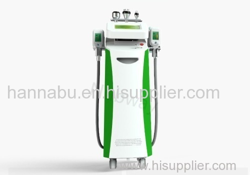 Non-surgical cryolipolysis fat reduction body waist slimming machine with 5 cryo handles