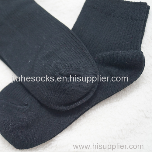 Wholesale Low Cut Black Color Unisex Student Socks