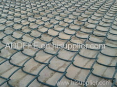 China Wholesale PVC coated Easily Assembled Metal Chain Link Mesh Fence