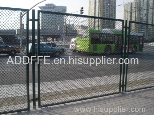 hot dip galvanized perimeter security used chain link wire fencing/wire fence