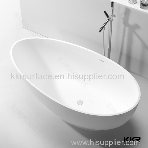 factory supply custom made free standing oval bathtub