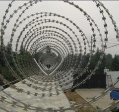 china hot sell concertina razor barbed wire cross razor