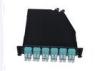 24 Core MPO Patch Cord MPO / MTP - LC Fiber Optic Patch Panel For Test Equipment