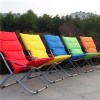 Adjustable Oxford Fabric Sun Beach Chair Padded Multiple Color