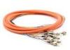 2.0 / 3.0mm Optical Fiber Pigtail Flexible SM MM OM4 OM3 FC 4 - 48 Core For WAN