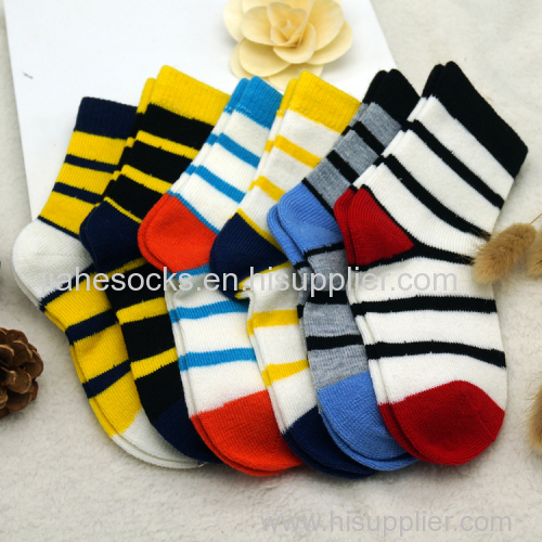 Fashion Korean Striped Wool Children Socks