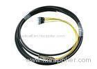 6 Core Optical Fiber Pigtail Waterproof Ribbon Optical Fiber Cable For Networks