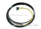 6 Core Optical Fiber Pigtail Waterproof Ribbon Optical Fiber Cable For Networks