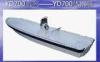 Power Save Long Range Fishing Boats Color Customized 7m 100% Hand - Laid