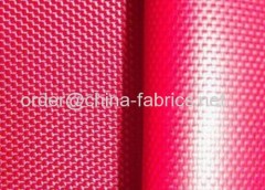 Polyester 600D oxford fabric acrylic solution dyed coating