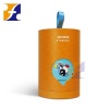Customized cute children's toy robot box/ Rotatable round paper toy tube box